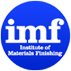 The official logo for the Institute of Materials Finishing.